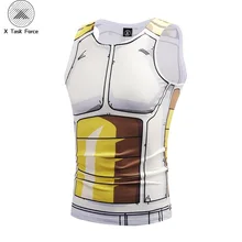 The Dragon Ball Z мужские майки без рукавов Повседневный жилет Сон Гоку go майка для бодибилдинга Супер saiyan singlets M-3XL