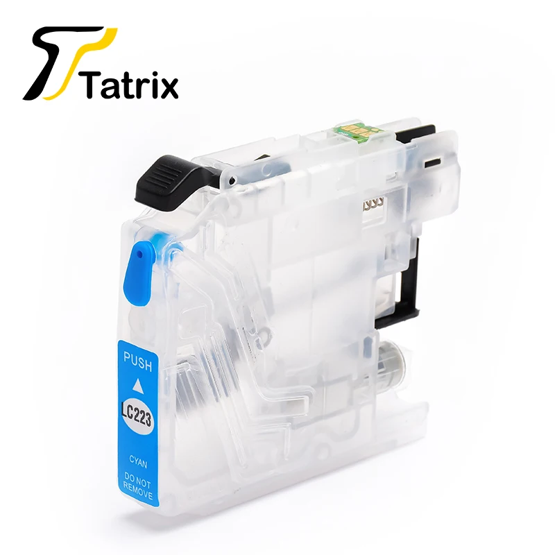 Tatrix LC223 многоразовый чернильный картридж для Brother DCP J4120DW J4620DW J4625DW J5320DW J5620DW J5625DW