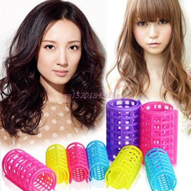 DIY Curlers Rollers Tool Hair Salon Soft Small Hairdressing Tools New 12PCS