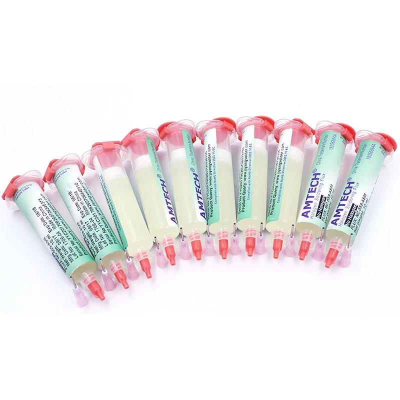 100% Original AMTECH NC-559-ASM BGA PCB No-Clean Solder Paste Welding Advanced Oil Flux Grease 10cc Soldering Repair Tools C0011