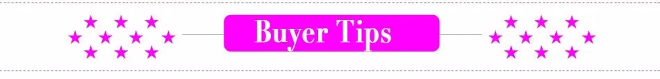 buyer tips
