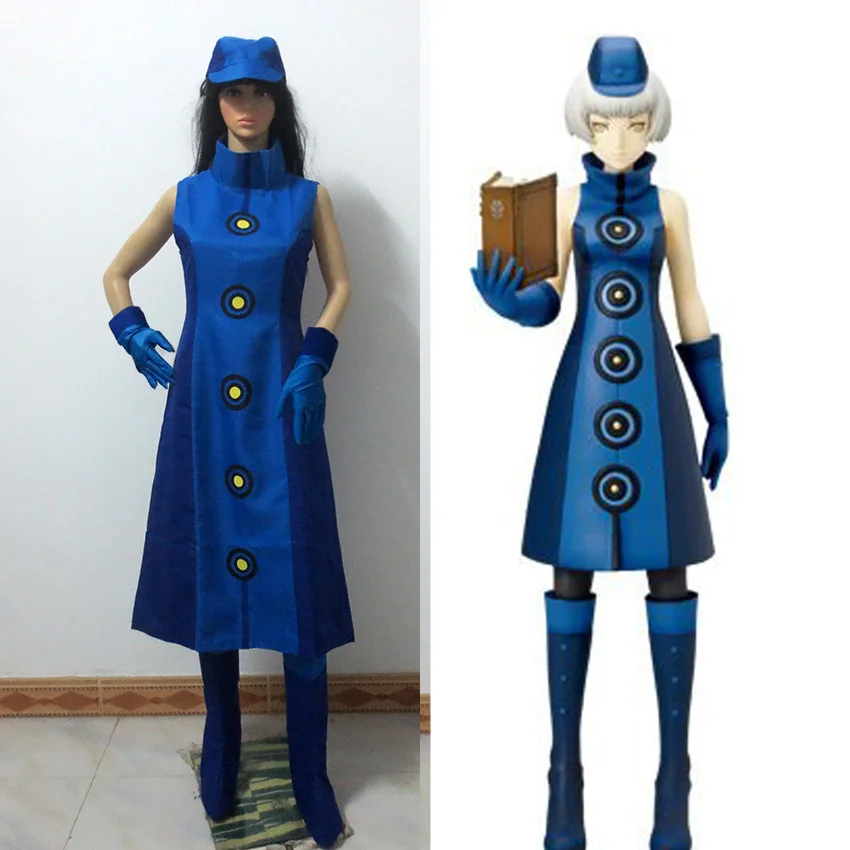 Shin Megami Tensei: Persona 3 Elizabeth Theodore Uniform Cos Abbigliamento Costume Cosplay