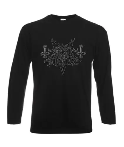 Темно похоронные мужские с длинным рукавом черный рок рубашка Размеры S-XXL |
