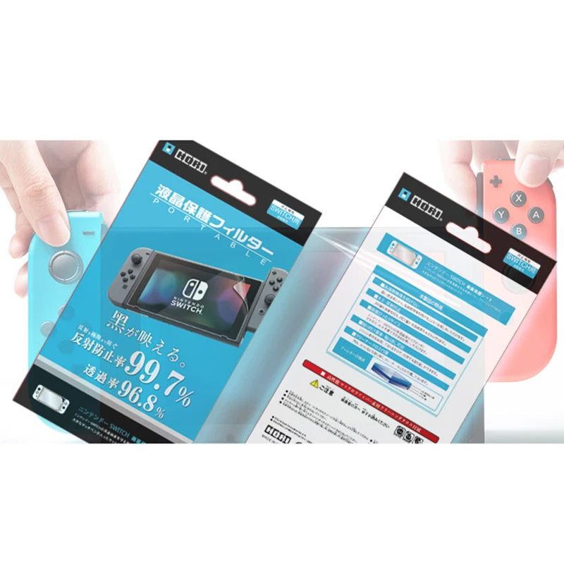 Fornorm высокое качество мягкой ПЭТ Плёнки Мягкая Ясно телефон Экран протектор для Nintendo переключатель NS