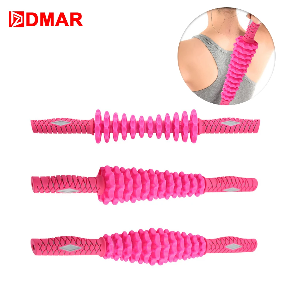 

DMAR 3 Types Treat Adjustable Muscle Massage Roller Trigger Point Massage Stick Release for Leg Back Feet Deep Tissue fitness