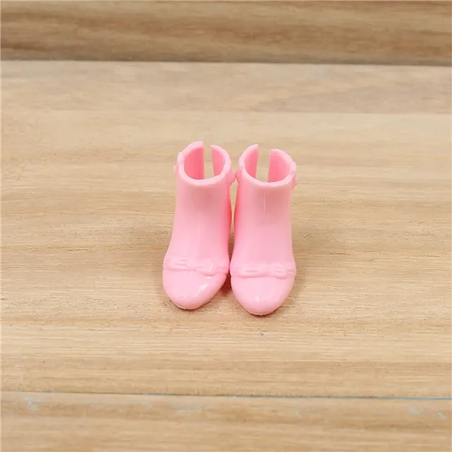 Blyth кукла ледяная обувь пластиковые игрушечные сапожки обувь - Цвет: pink