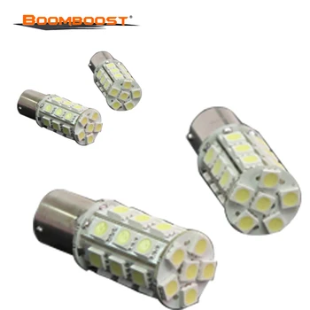 

Backup Signal Car Lights H7 Blinker Tail LED 12V S25 Ba15s 27SMD 3W Rear Turn Signal 1156 For Most Car White Hot sale 2Pcs