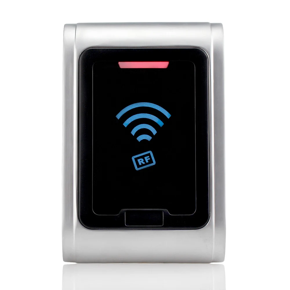 IP65 Водонепроницаемый 125 кГц RFID smart card reader NFC EM ID Читатель Weigand26/RS485/RS232 близость для