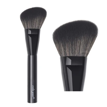 

vela.yue Large Angled Blush Brush Face Powder Blusher Bronzer Highlighter Sculpting Contour Makeup Brush