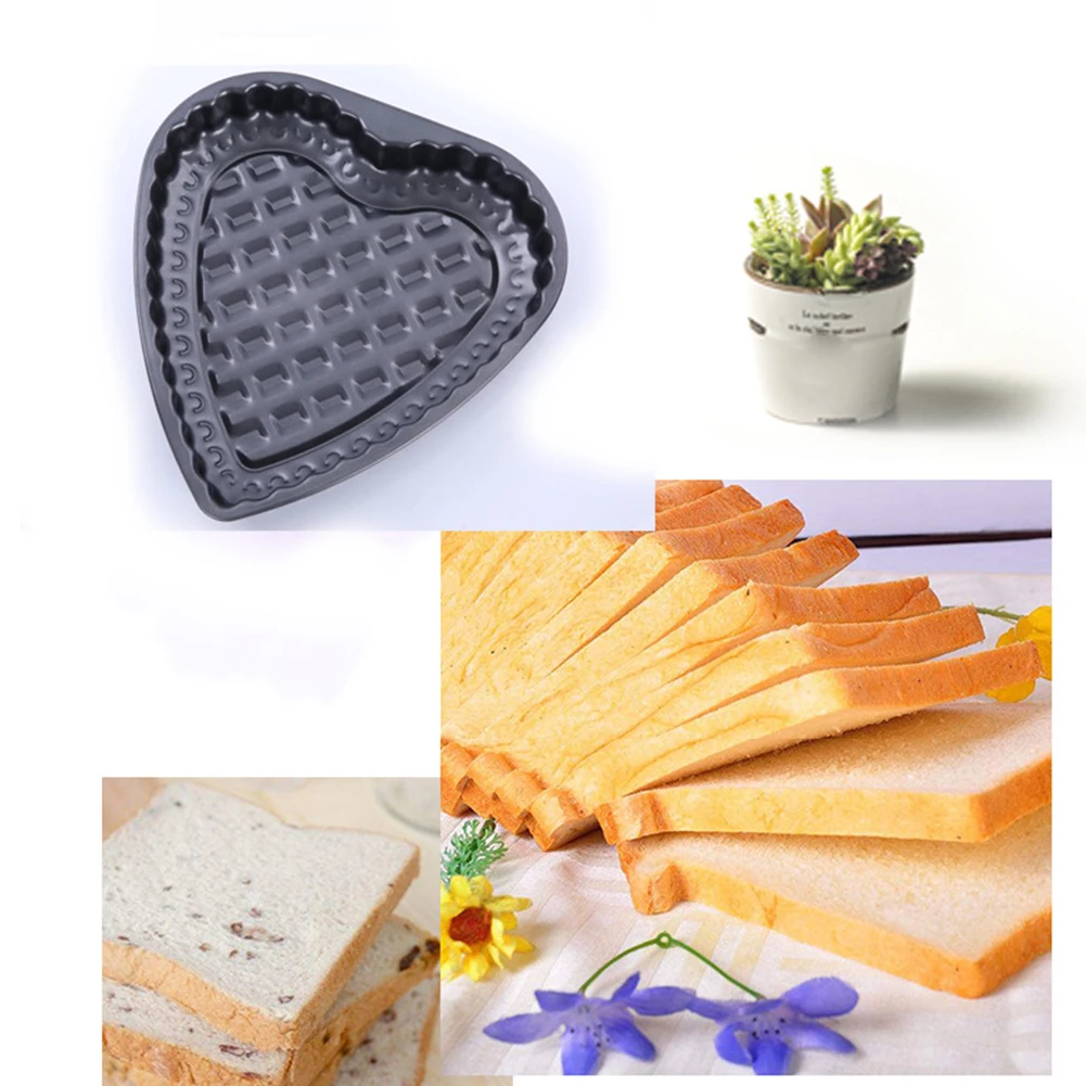 Heart Shape Molds Non Stick DIY Chocolate Fondant Making Molds Bakery Supplies Stampo per torta a forma di cuore RT99
