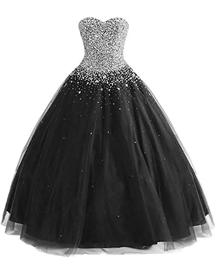 ANGELSBRIDEP Ball Gown Quinceanera Dresses With Rhinestones 15 Party Quinceanera Gowns Sparkly Beading Debutante Gowns Hot