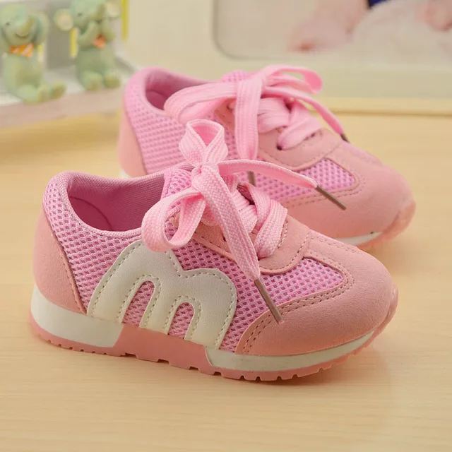 Super Soft Baby Shoes Children Girls Boys Mesh Sport Shoes Antislip
