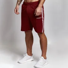 Летние Для Мужчин's Gym Фитнес спортивные шорты для бега Для мужчин профессиональный бодибилдинг, тренировка короткие штаны большие Размеры XL