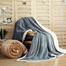 

FashionMove Luxurious Large Warm Thick Throw Blanket Coverlet Reversible Fuzzy Microfiber All Season Plaid for Bed or Couch