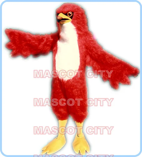 Mascotte Red Hawk Costume Della Mascotte Peluche Red Eagle Falcon Bird Hawk Tema Anime Costumi Cosplay Carnevale Fancy Dress 2703