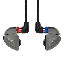 Fidue SIRIUS Five блок Гибридный круг в уши движущийся Железный динамический студийный монитор DJ наушники Hifi музыка внутренние стерео наушники