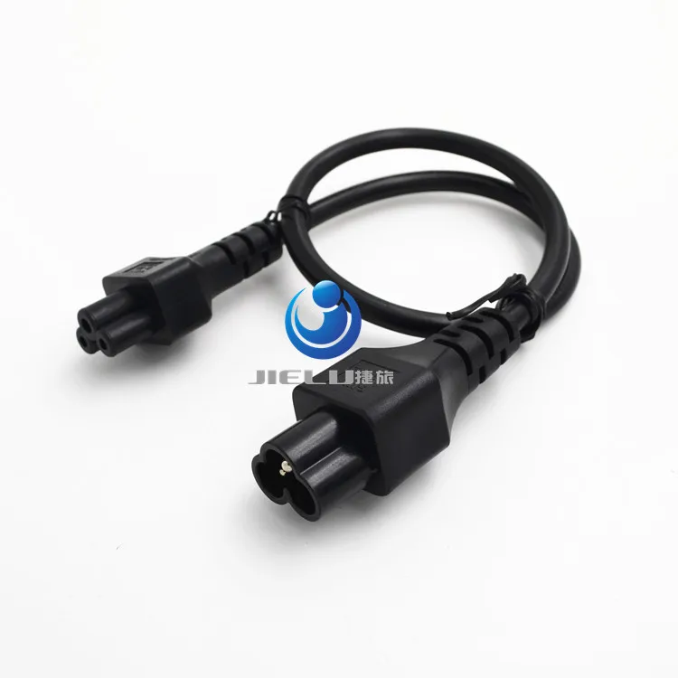 

5PCS C5-C6,IEC320 C5 Female Plug To IEC320 C7 Male Power Extension Cable Cord For PDU UPS Cable Converter Cord 0.6m/2ft