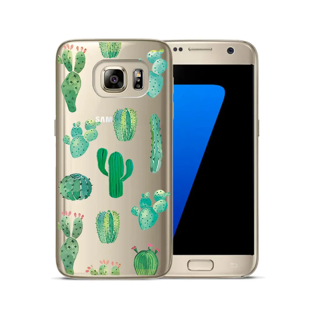 Soft TPU Case FOR Samsung S9 Plus Smart Back Protective Phone Case FOR Samsung S8 Clear painted Case FOR Galax S6 S7 S8 Plus S9 (1)