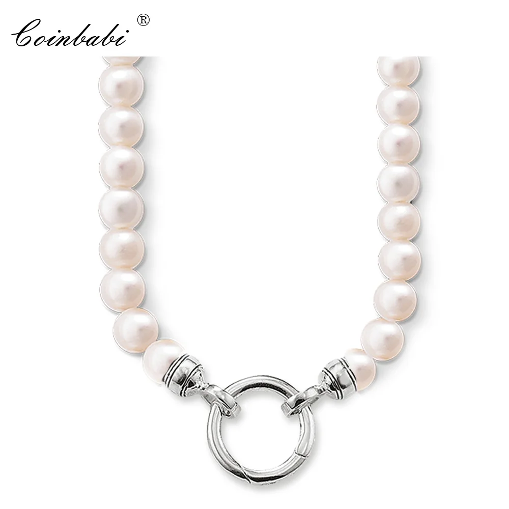 Necklace Freshwater Pearls Bead Trendy Gift For Women, Thomas Style Glam Charm TS 925 Sterling Silver Fashion Jewelry Wholesale Necklace Freshwater Pearls Bead Trendy Gift For Women, Thomas Style Glam Charm TS 925 Sterling Silver Fashion Jewelry Wholesale
