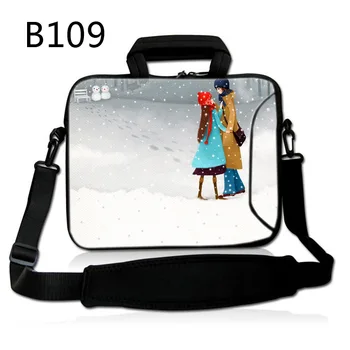 

Snow Lovers 10" Laptop Carry Bag Sleeve Case Cover Pouch For Microsoft Surface 3 10.8" tablet/10.1" Samsung Galaxy Note 10.1