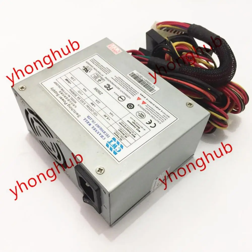 

Серверный блок питания CWT Channel Well Technology DSJ250P, блок питания 250 Вт, видеорегистратор Haikang