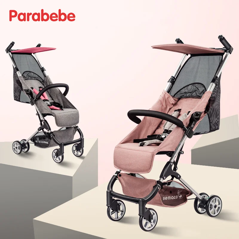 Pocket stroller portable lightweight stroller umbrella pram folded mini