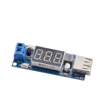 

Automatic Protection! DC 4.5-40V To 5V 2A USB Charger LED Step-down Buck Converter Voltmeter Module Low Power Free Shipping