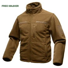 FREE SOLDIER Спорт на открытом воздухе кемпинг походные куртки мужская одежда тактическая флисовая куртка износостойкая для альпинизма