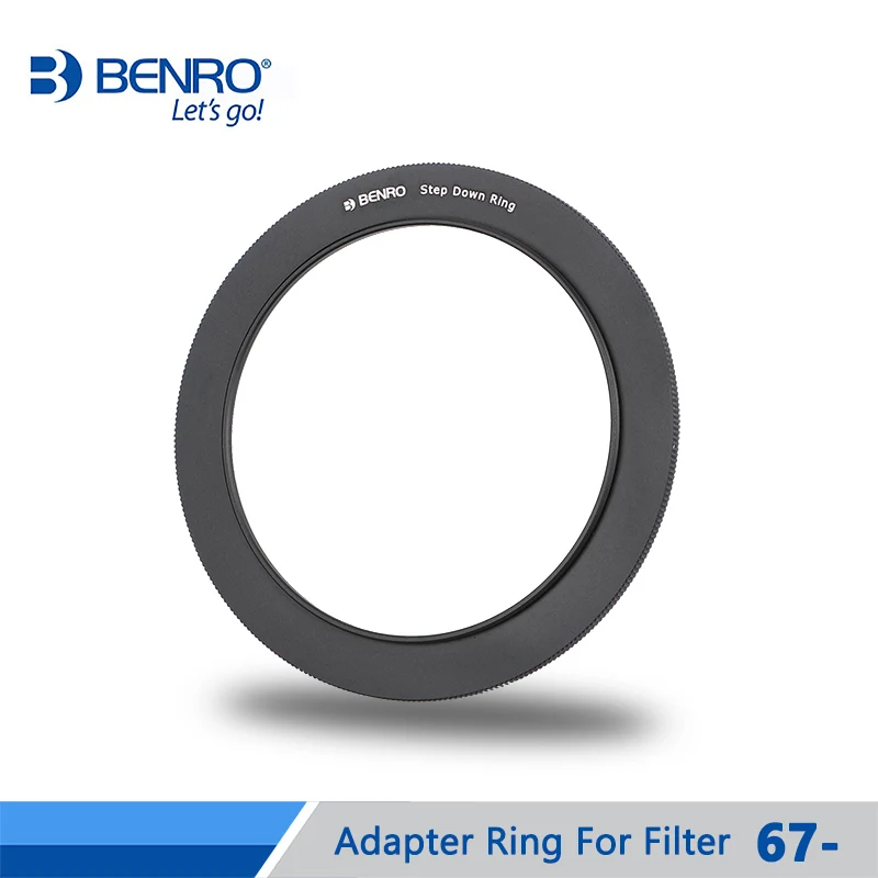 

Benro Adapter Ring 67mm To 37/39/40.5/43/46/49/52/55/58/62mm For 75mm Square Filter Holder System Free Shipping