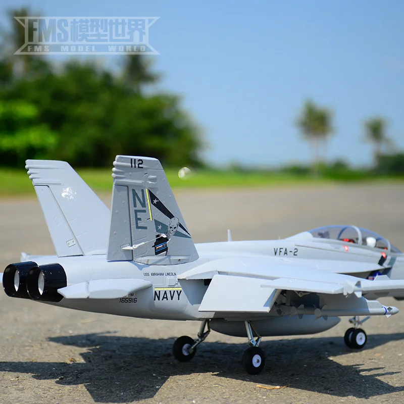 FMS RocHobby F18 F/A 18F Super Hornet 70 мм EDF jet Version PNP and KIT|70mm edf jets|edf jet70mm |