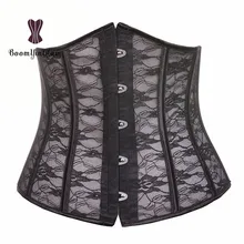 28337# high quality transparent sexy corset steel boned corset hourglass corselet