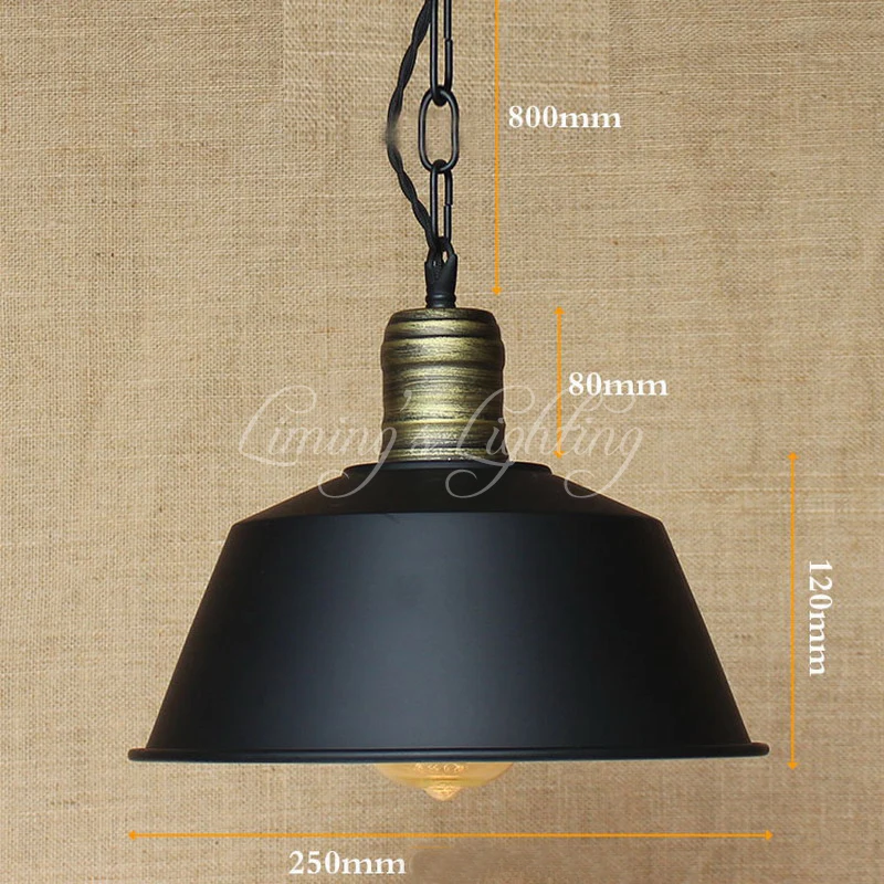 Vintage Hanging Hardware Lighting Pendant Lights Loft Retro Industrial