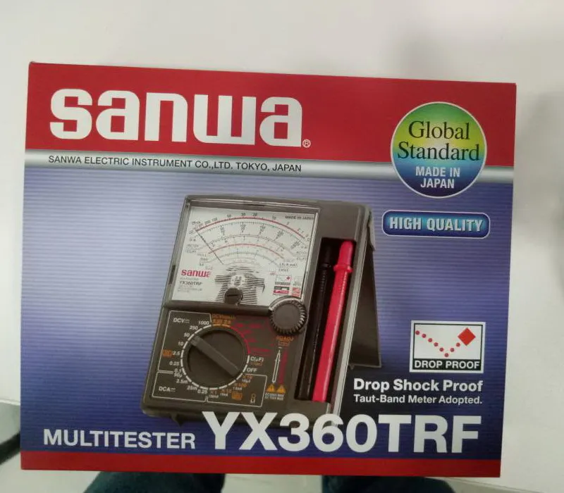 Аналоговый мультиметр Sanwa YX 360TRF YX360TRF|analog multimeter tester|multimeter testeranalog |