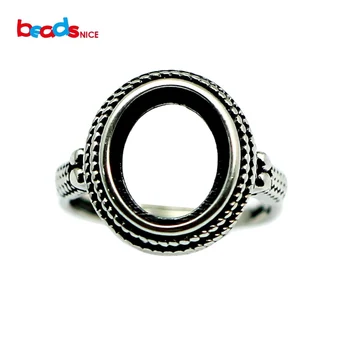 

Beadsnice 100% real pure 925 sterling silver jewelry ring S925 Thai Silver Rings For Women Best Gifts for women men ID32380
