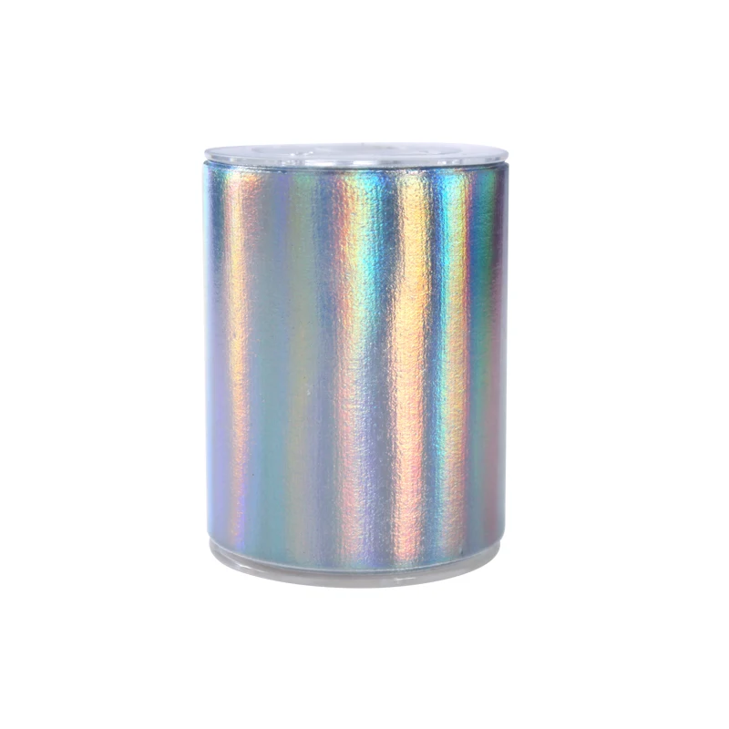 

free fast shipping 200yards 75mm iridescent foil grosgrain ribbon