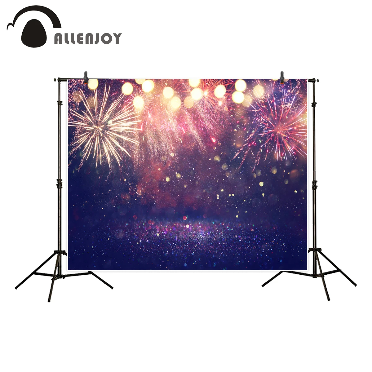 Allenjoy Профессиональный фон для фотосъемки новогодний Праздник красочный