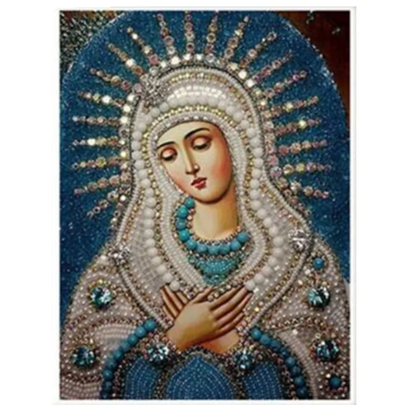 DIY 5D Diamond Embroidery Religion diamond Mosaic Painting Pattern Crystal Glass Home Decor | Дом и сад