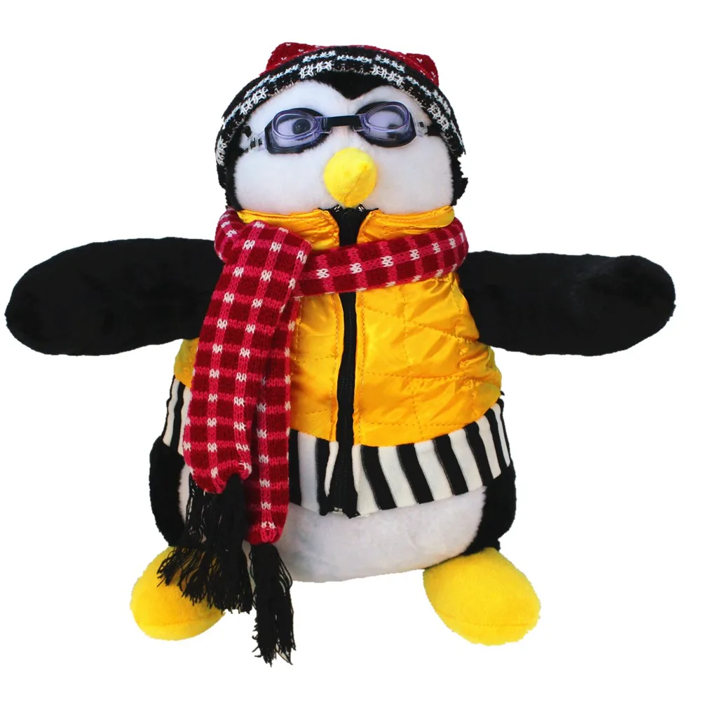 

25cm and 45cm Serious Friends Joey's Friend Hugsy Plush Toys PENGUIN Rachel Soft Stuffed Doll Toys For Kids Gift