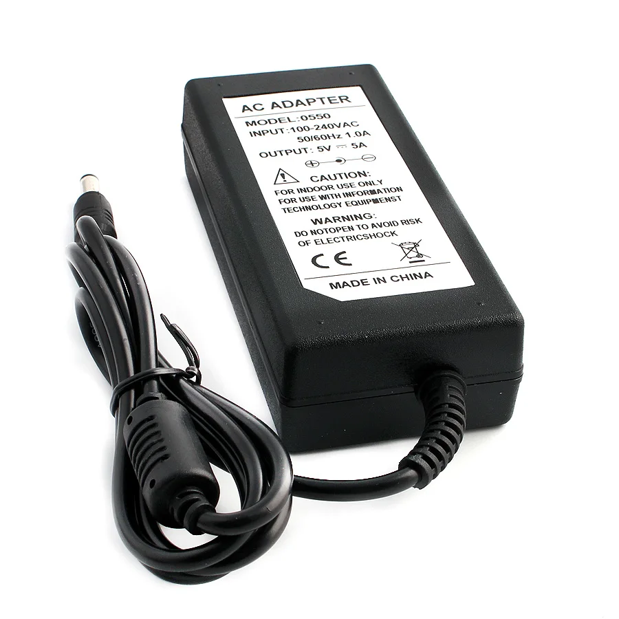 

Power Adapter Supply DC 5V 5A 6A 8A Adapters Power 5 V Volt 25W 30W 40W AC Power AC/DC Adapter Lamp LED Light Charger Adapters