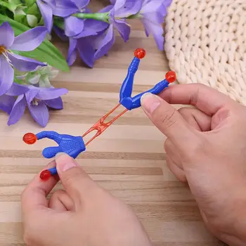 

10pcs Funny Sticky Wall Climbing Spider Man Educational Toys Children Kids Gift
