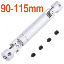 2pcs Steel Drive Shaft CVD 110 155mm 90 115mm Heavy Duty For 1 10 RC Rock