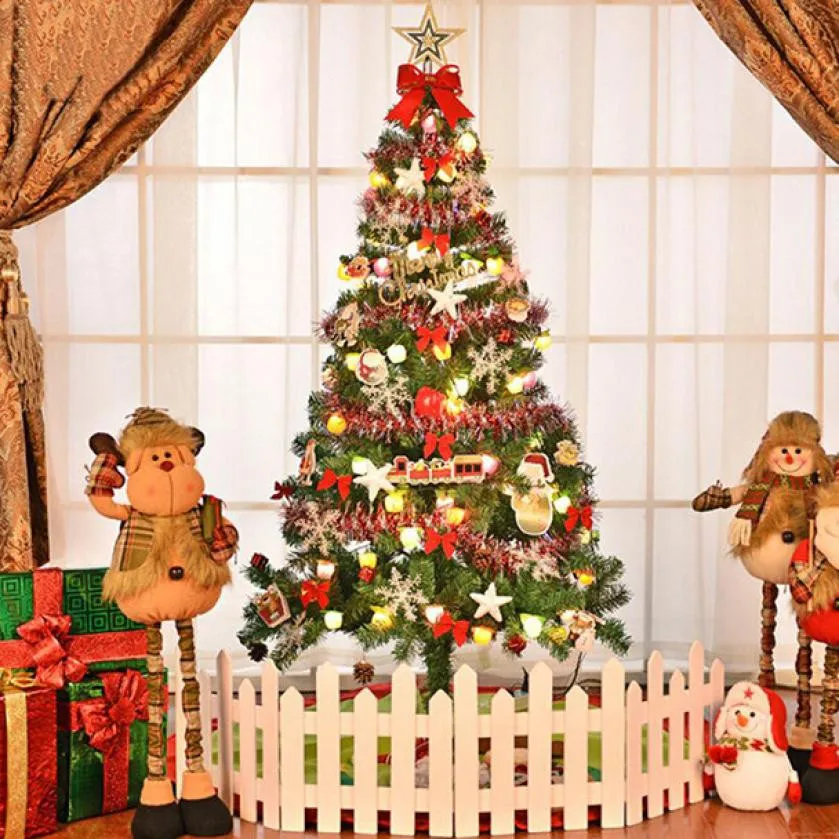 

Artificial Christmas Tree LED Multicolor Lights Holiday Window Decorations Set 70cm*15cm*15cm
