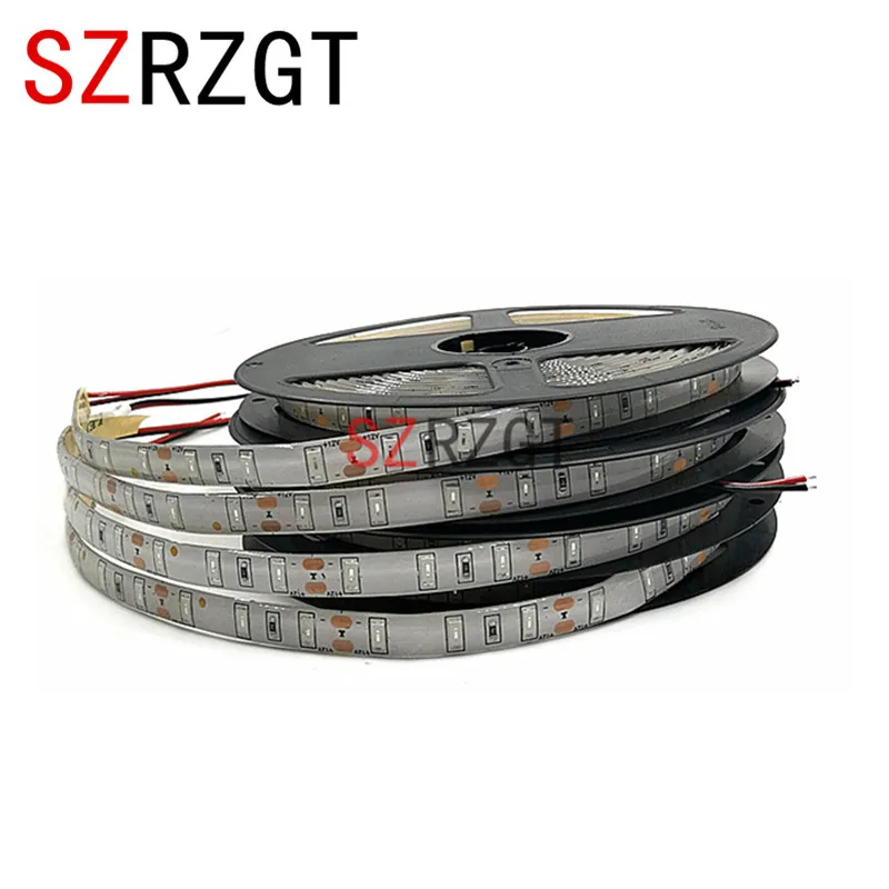 1 м-5 м IP65 водонепроницаемая светодиодная ленсветильник 5630 SMD DC12V 60 светодиодов/M 5730