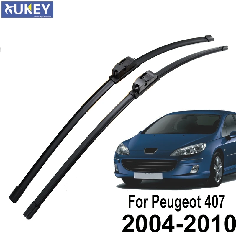 Xukey спереди стеклоочиститель лобового стекла лопасти для peugeot 407 407SW SW 2010 2009 2008 2007 2006 2005 2004 стеклоочистители 2x28"