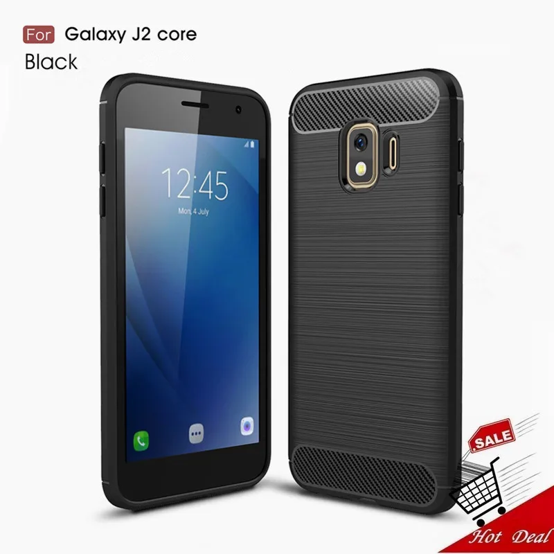 For Samsung Galaxy J2 Core Case Silicon Cover TPU Bumper Phone Case For