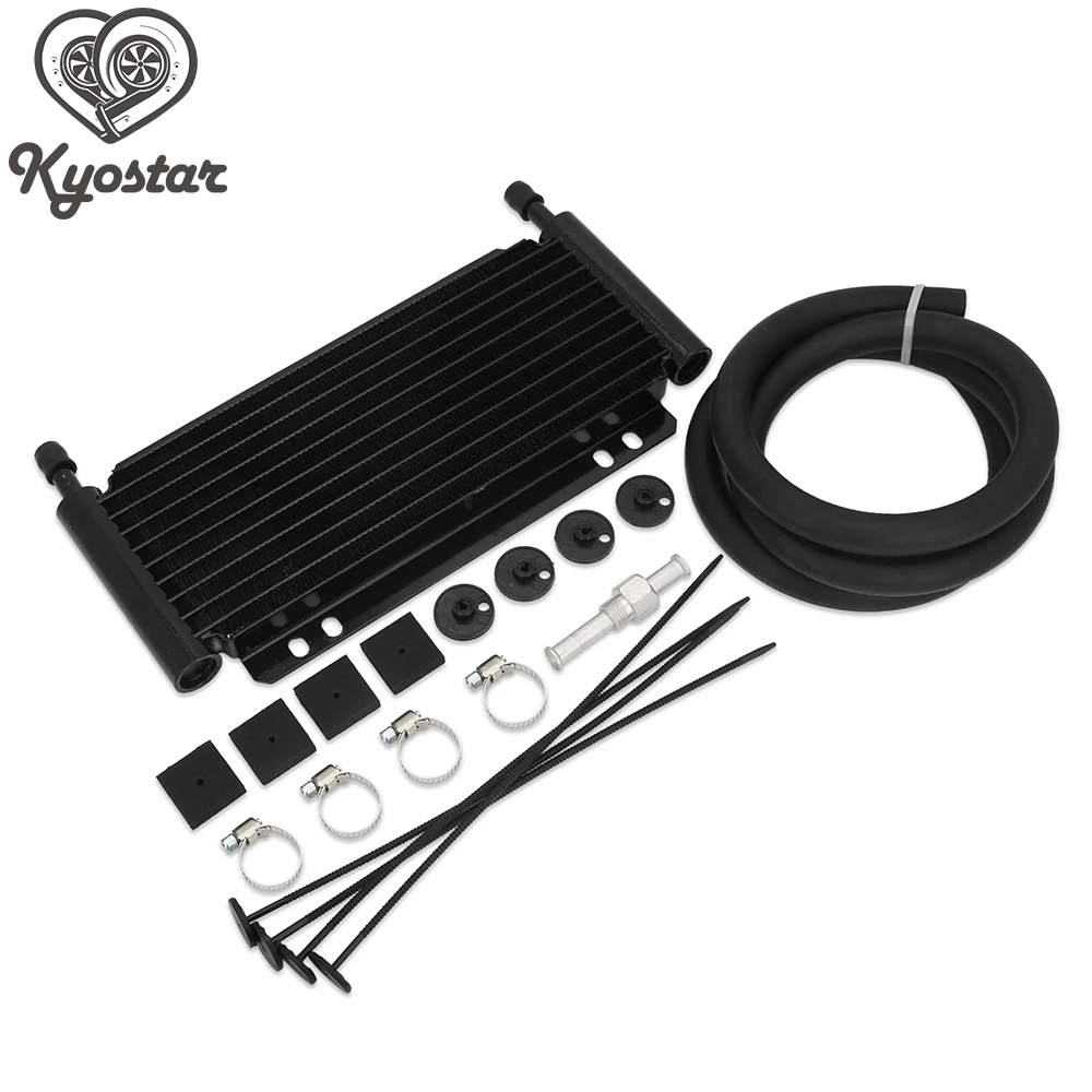 

Racing Car Series 8000 Type Plate & Fin Transmission Oil Cooler 9 Row 11''x5 7/8''x3/4''