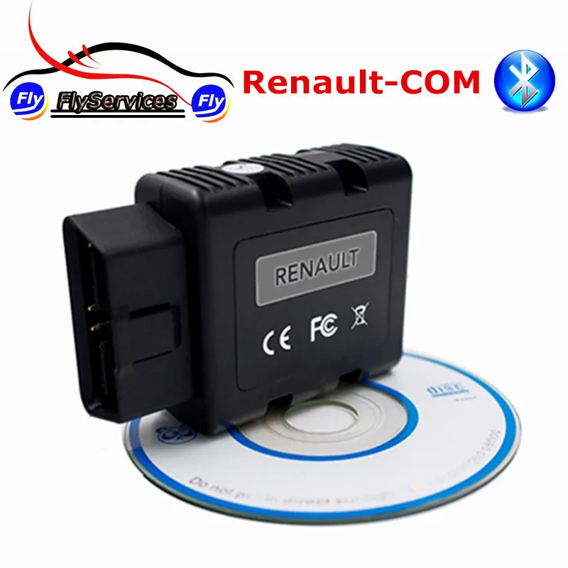 

New Arrival Renault-COM Bluetooth Diagnostic Tool For Renault Vehicle Renault COM Work for ECU Programmer Airbag