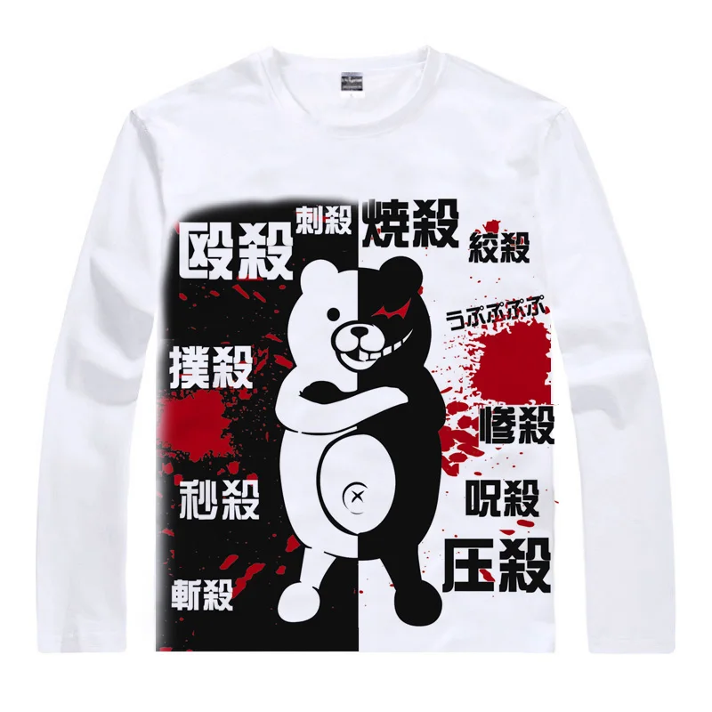 Coolprint японский Футболка с изображением в стиле аниме Danganronpa 2 футболки мульти