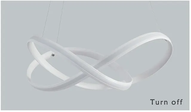 Złoto & biały nowoczesny LED Lampa wisząca do salonu sypialnia jadalnia pokój wiszący Lampa LED Lampa wisząca oświetlenie wewnętrzne Luminares -