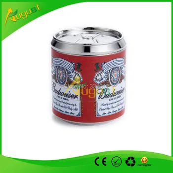 

new 2'' Beer Can Pop Can Metal Herb Tobacco Spice Grinder 4 Part Hand Muller